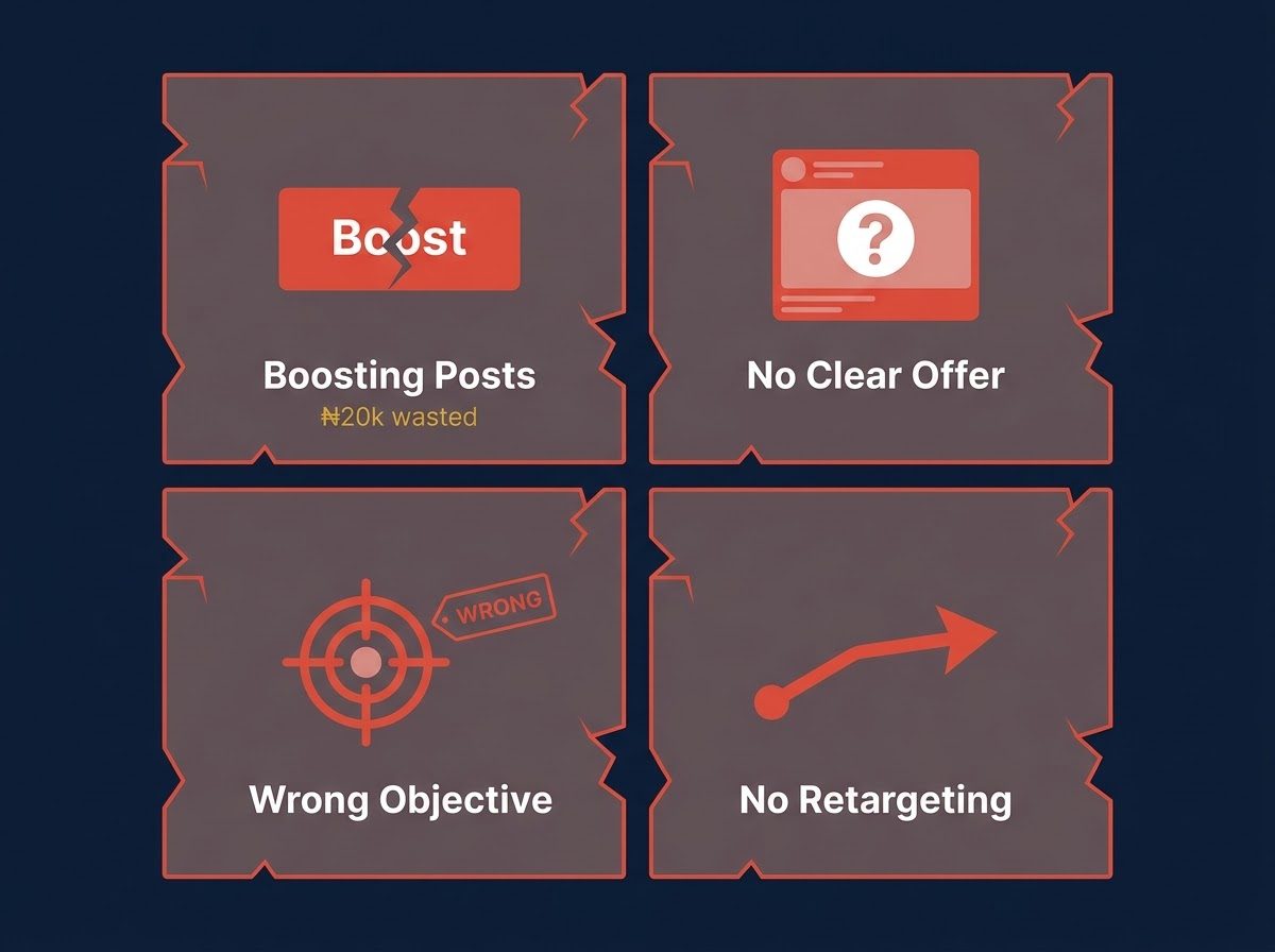 Mistakes to Avoid: The Naira-Draining Errors Nigerian Advertisers Keep Making